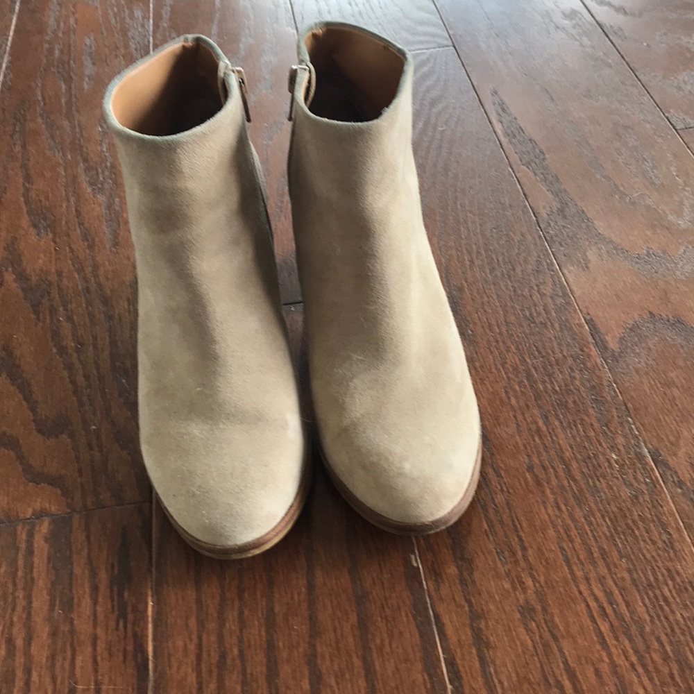 Suede booties
